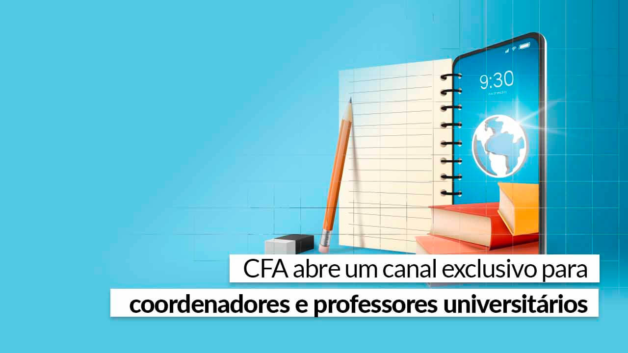 You are currently viewing Faça parte e conheça as iniciativas do Sistema CFA/CRAs para o mundo acadêmico
