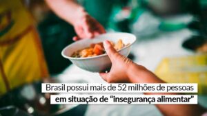 Read more about the article Cenário brasileiro é marcado pelo contraste entre fome e desperdício