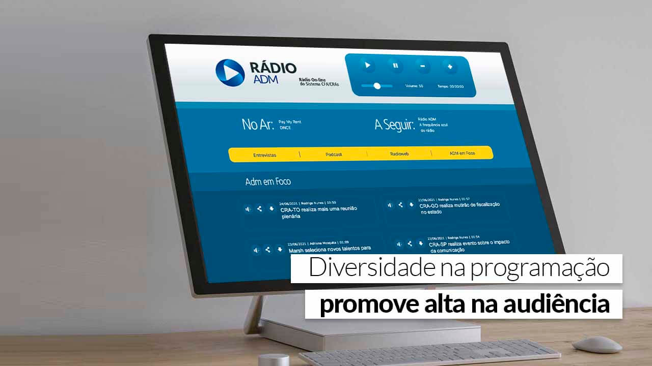 You are currently viewing Conteúdos da Rádio ADM ganham repercussão nacional