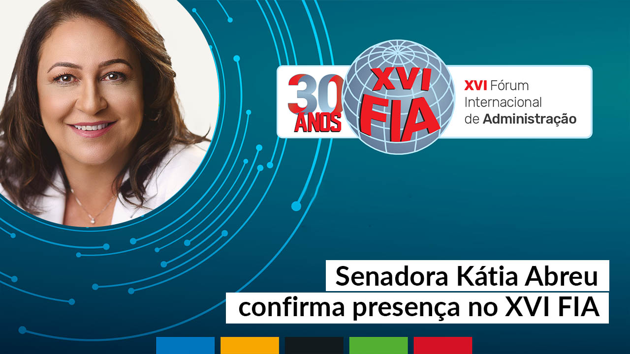 Read more about the article Senadora Kátia Abreu confirma presença no XVI FIA