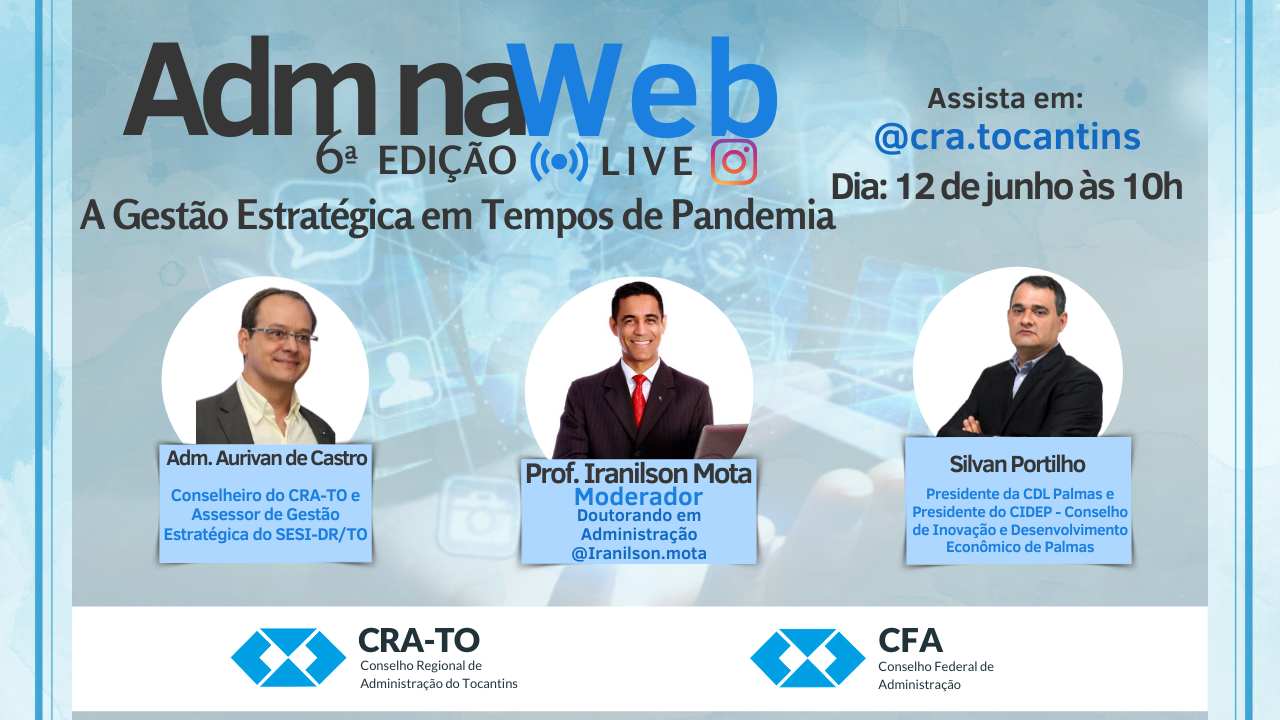 Read more about the article 6ª Edição do Programa ADM NA WEB