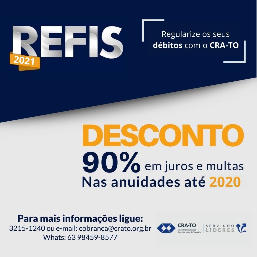 You are currently viewing Campanha refis oferece condições para negociar débitos
