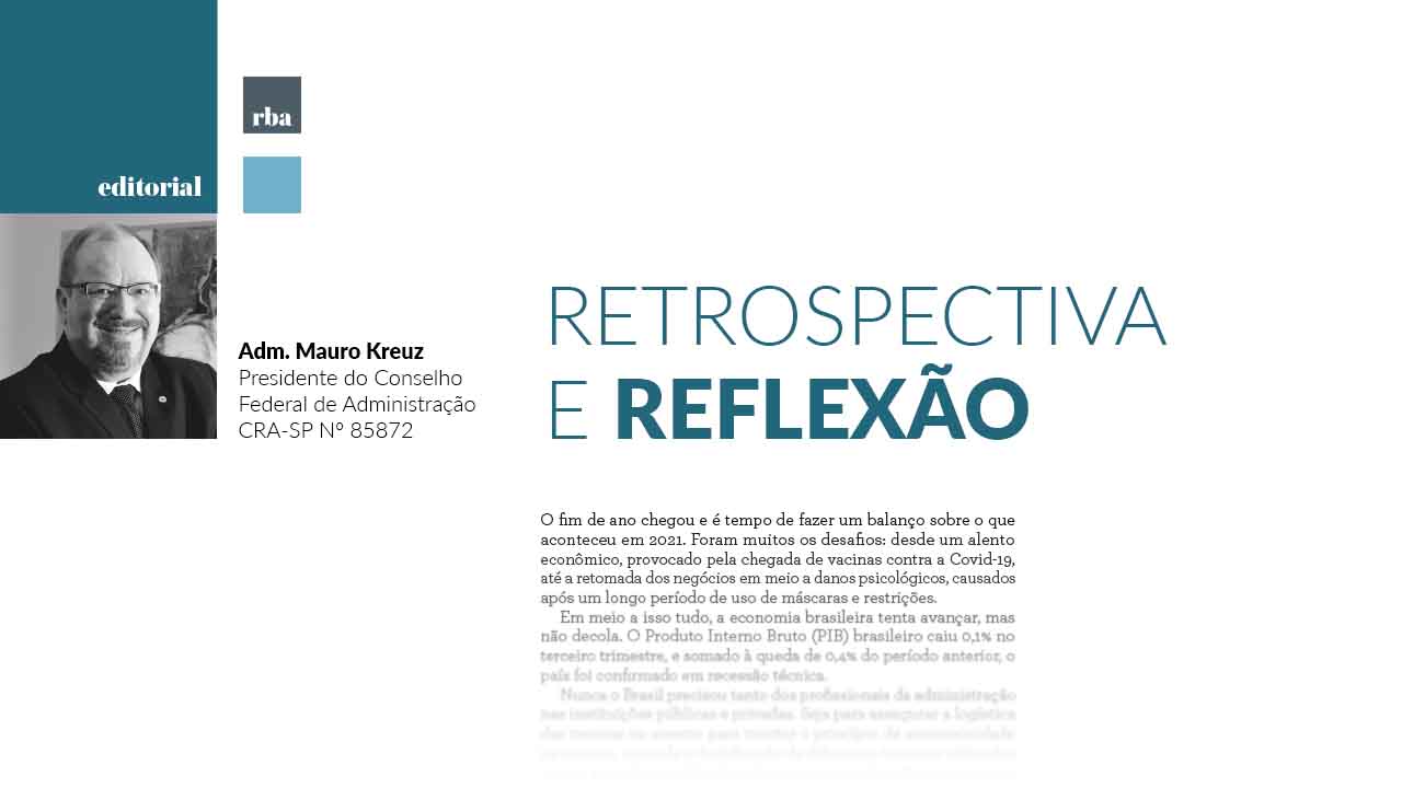 You are currently viewing Editorial RBA 145 | Retrospectiva e reflexão