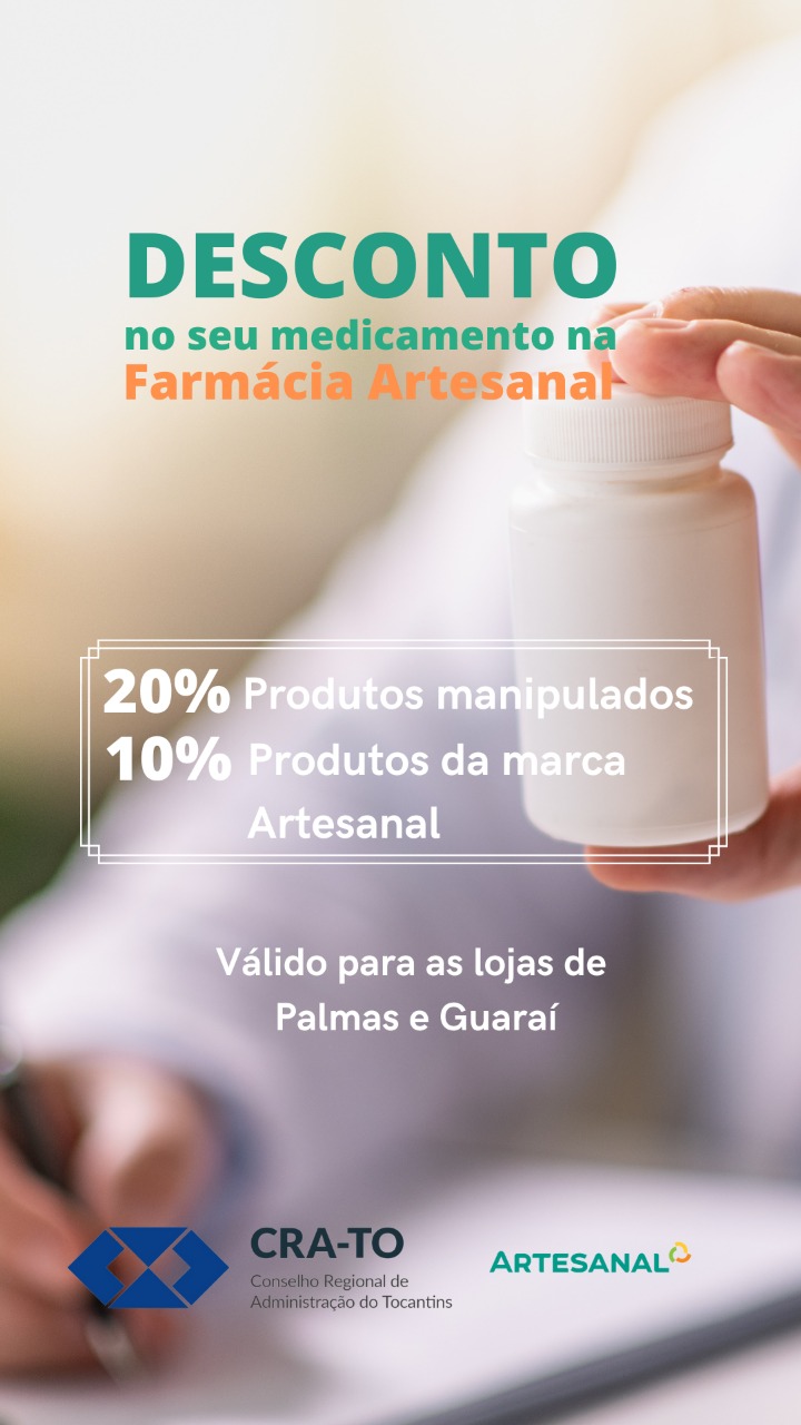 You are currently viewing Aproveite o Desconto na Farmácia Artesanal – Palmas e Guaraí