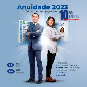 Read more about the article Registrado no CRA-TO tem desconto de 10% na Anuidade 2023