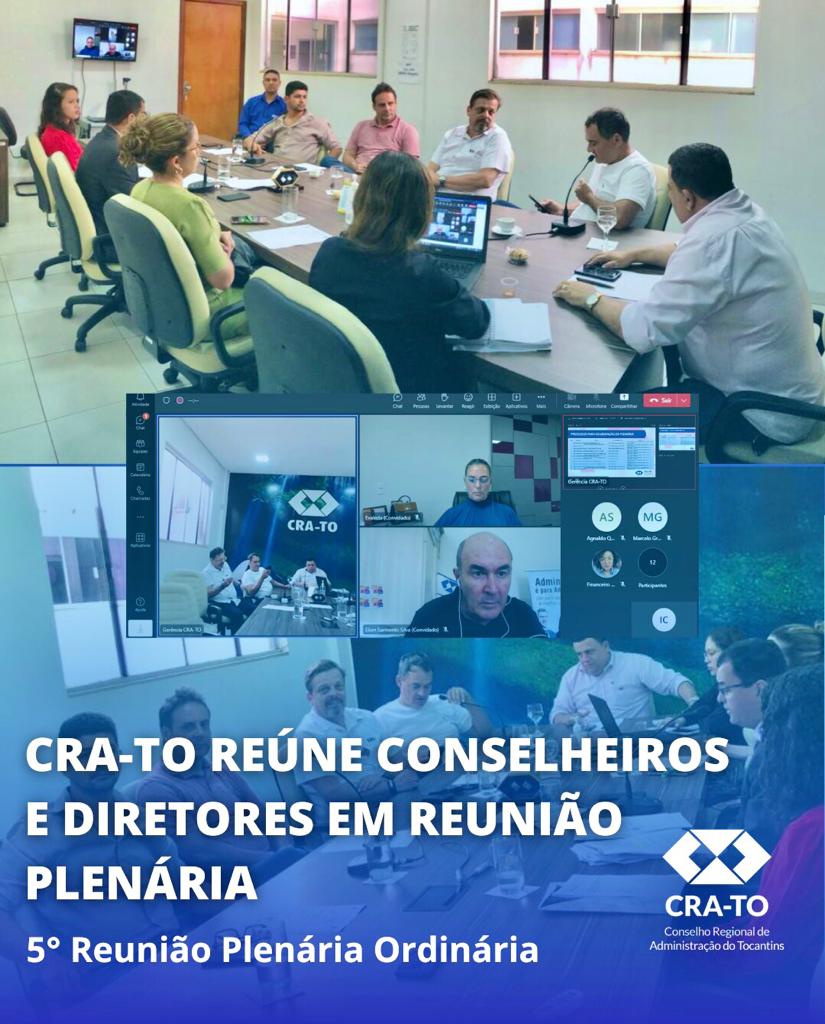 Read more about the article CRA-TO reúne conselheiros e diretores em reunião plenária