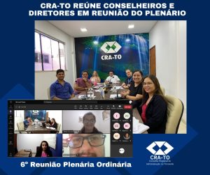 Read more about the article CRA-TO reúne Conselheiros e Diretores em mais uma reunião do Plenário